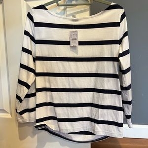 NWT J Crew long sleeve tee.